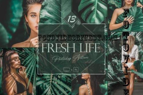 13 Fresh Life Photoshop Actions, Summer