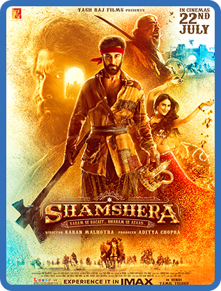Shamshera (2022) Hindi 1080p HDTS [No LOGO] x264 AAC 2 2GB