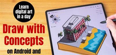Learn to draw with Concepts on Android and Windows tablets