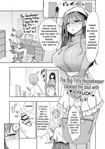 The Big-Titty Housekeeper Cleaned my Soul with a Titfuck! Hentai Comics