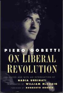 On Liberal Revolution (Italian Literature and Thought)