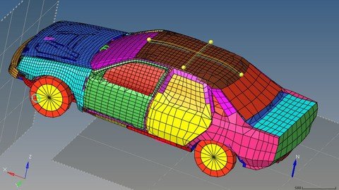Altair Hypermesh  Learn Meshing And Linear Static Analysis