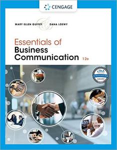 Essentials of Business Communication, 12th Edition