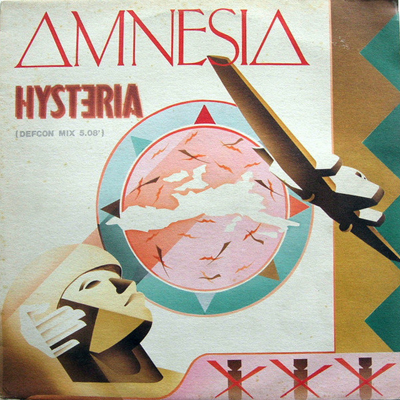Amnesia - Hysteria (Vinyl, 12'') 1989 (Lossless)