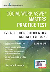 Social Work ASWB Masters Practice Test 170 Questions to Identify Knowledge Gaps  Ed 2