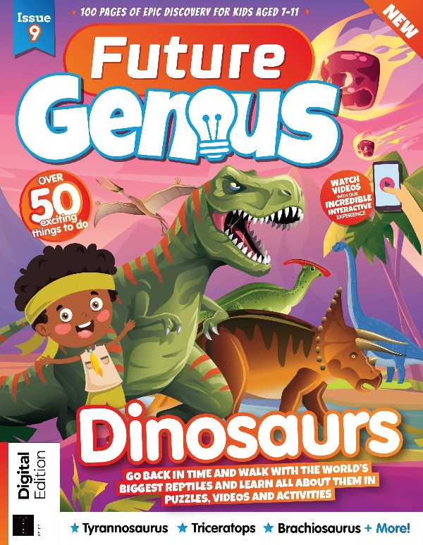 Future Genius - Dinosaurs, Issue 09, 2022