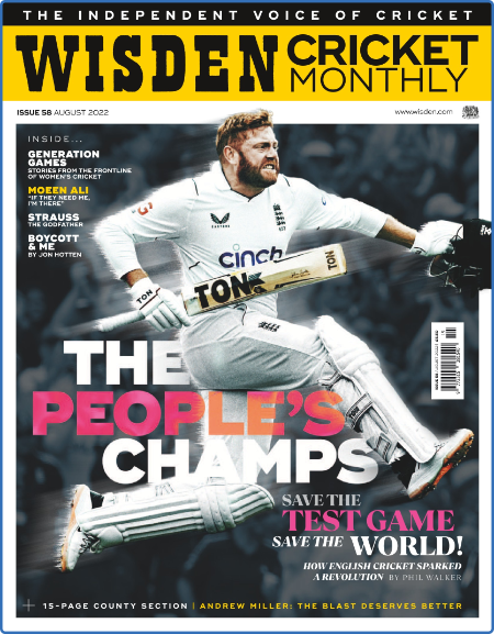 Wisden Cricket Monthly - Issue 58 - August 2022