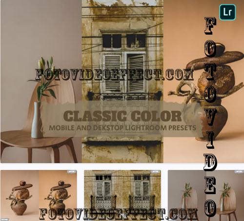 Classic Color Lightroom Presets Dekstop and Mobile