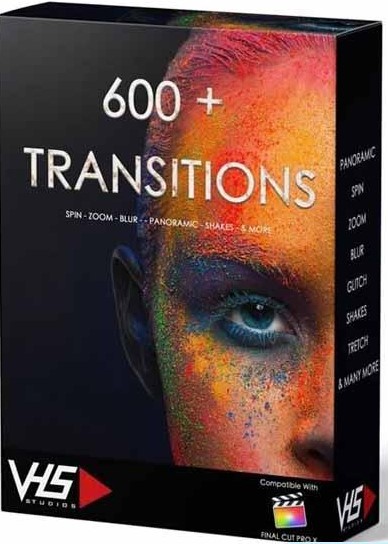 VHS 600+ Final Cut Transitions