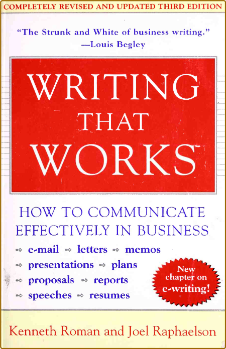 Writing That Works - How to Communicate Effectively In Business