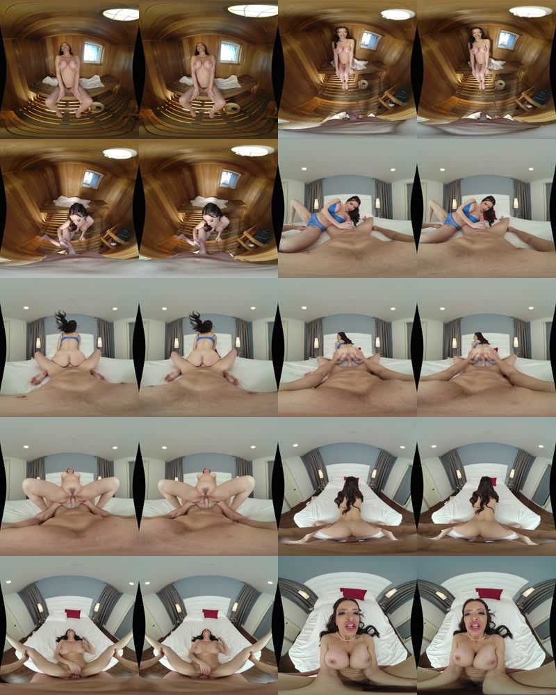MilfVR: Linzee Ryder (Sizzle In The Sauna / 21.04.2022) [Oculus Rift, Vive | SideBySide] [3600p]