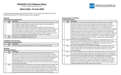 CSiXCAD version 19.2.0 Build 0152 (x64)
