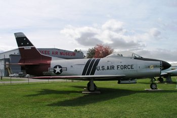 North American F-86L Sabre Walk Around