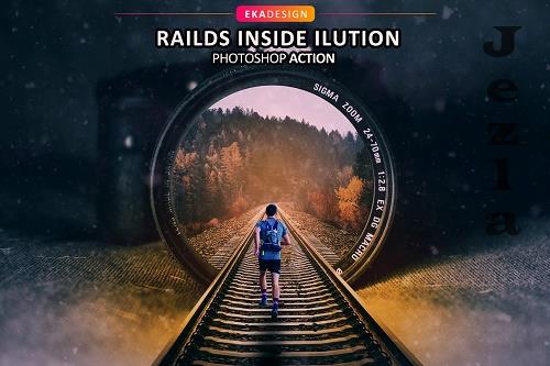 Rails Inside Ilution - 6675707 Rails Inside Ilution - 6675707