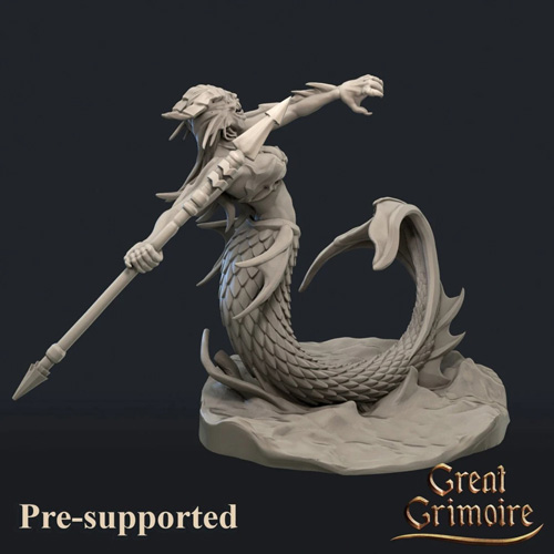 Siren In Attack 3D Print