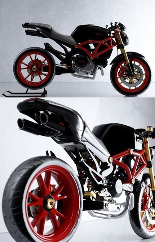 Ducati Monster 896 3D Model