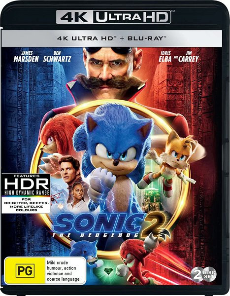 Соник 2 в кино / Sonic the Hedgehog 2 (2022) HDRip / BDRip 1080p / 4K