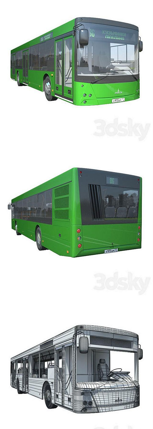 MAZ 203 3D Model