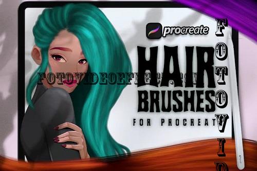 Dans Hair Brush Procreate