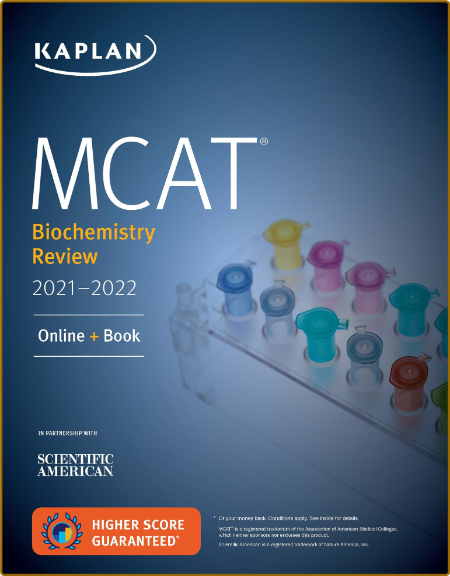 MCAT Biochemistry Review 2021-2022 (Kaplan Test Prep) Fb3f58b70f7fa1bf4edd1ca61c3394a0