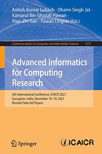 Advanced Informatics for Computing Research