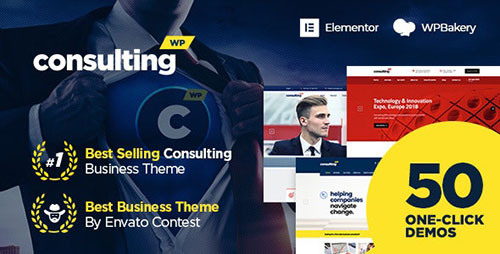 ThemeForest - Consulting v6.3.2 - Business, Finance WordPress Theme - 14740561