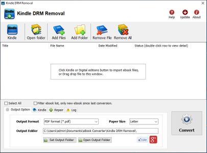Kindle DRM Removal 4.22.10701.385
