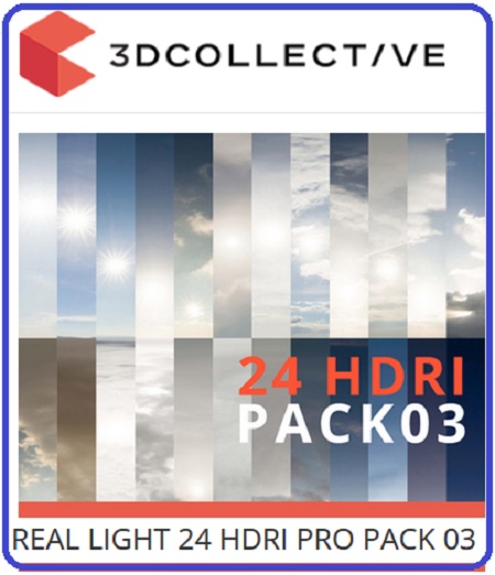 3DCollective - Real Light 24 HDRi Pro Pack 03