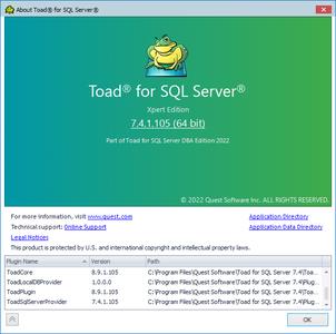 Toad for SQL Server 7.4.1.105 Xpert Edition (x86/x64)