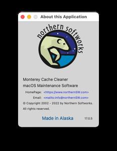 Monterey Cache Cleaner 17.0.5 macOS