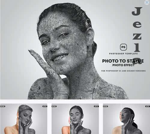 Photo To Statue Effect