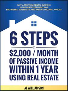 6 Steps to $2,000Month Of Passive Income Within 1 Year Using Real Estate