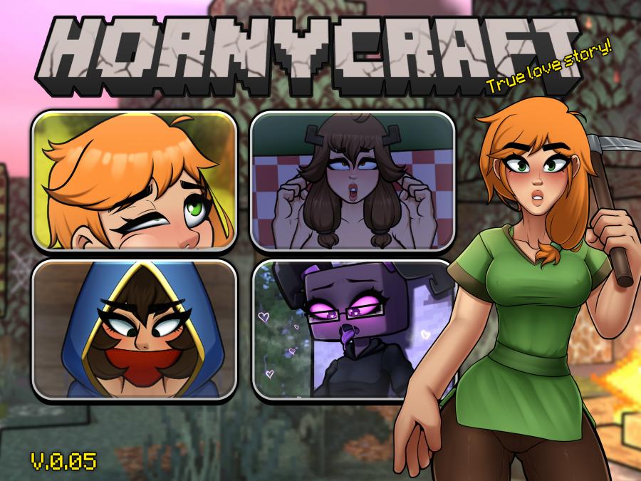 HornyCraft Ver.0.2 + Gallery Unlock + Save by Shadik Win/Mac/Android Porn Game