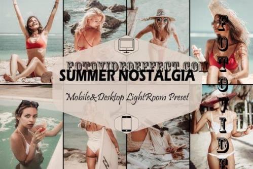 10 Summer Nostalgia Mobile & Desktop Lightroom Presets - 2009795