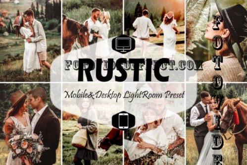 10 Rustic Mobile & Desktop Lightroom Presets, Western - 1932572