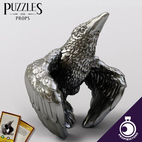 Figurine of Wondrous Power - Silver Raven 3D Print