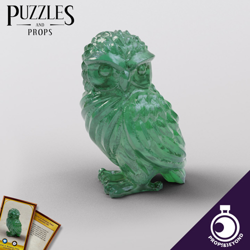 Figurine of Wondrous Power - Serpentine Owl 3D Print