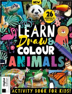 Learn, Draw & Colour Animals – 2nd Edition 2022