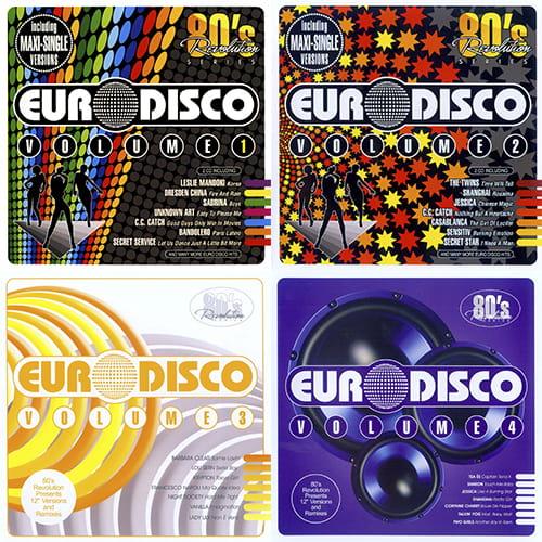 80s Revolution - Euro Disco Vol. 1-4 (2012-2013)