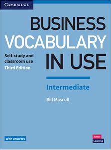 Business Vocabulary in Use Intermediate Book with Answers and Enhanced ebook Self-Study and Classroom Use