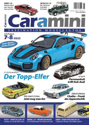 Caramini Faszination Modellauto Magazin Nr 07-08 Juli-August 2022