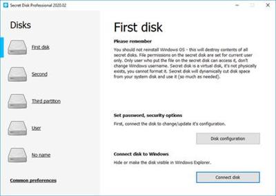 Secret Disk Professional 2023.02 download the new version