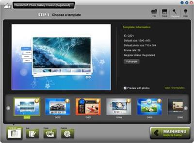 ThunderSoft Photo Gallery Creator 3.9 Portable