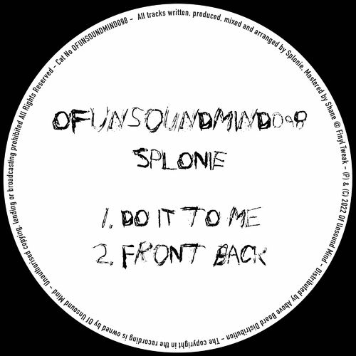 splonie - Do it To Me / Front Back (2022)
