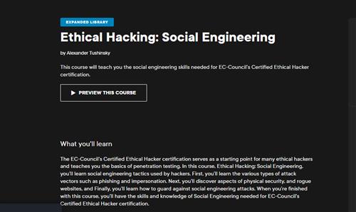 Ethical Hacking Social Engineering with Alexander Tushinsky