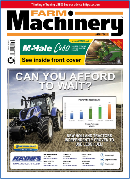 Farm Machinery - August 2022