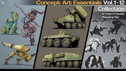 ArtStation - Concept Art Essentials Collection Vol.1-12