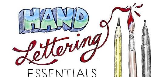 Hand Lettering Essentials – Learn To Draw 3 Letter Styles