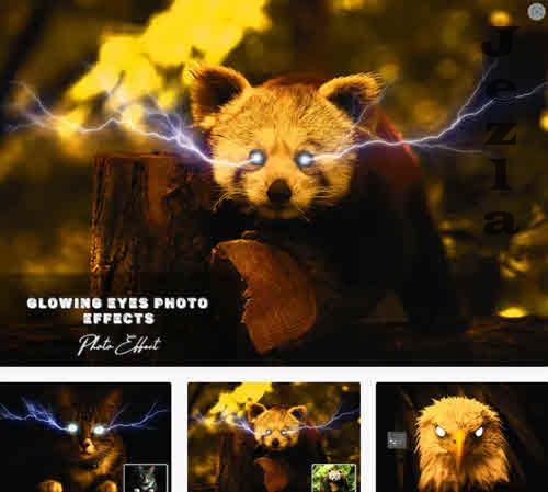 Glowing Eyes Photo Effects