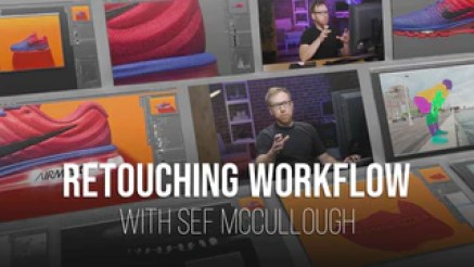 Commercial Products Retouching Photoshop Tutorial with Sef McCullough - PRO EDU